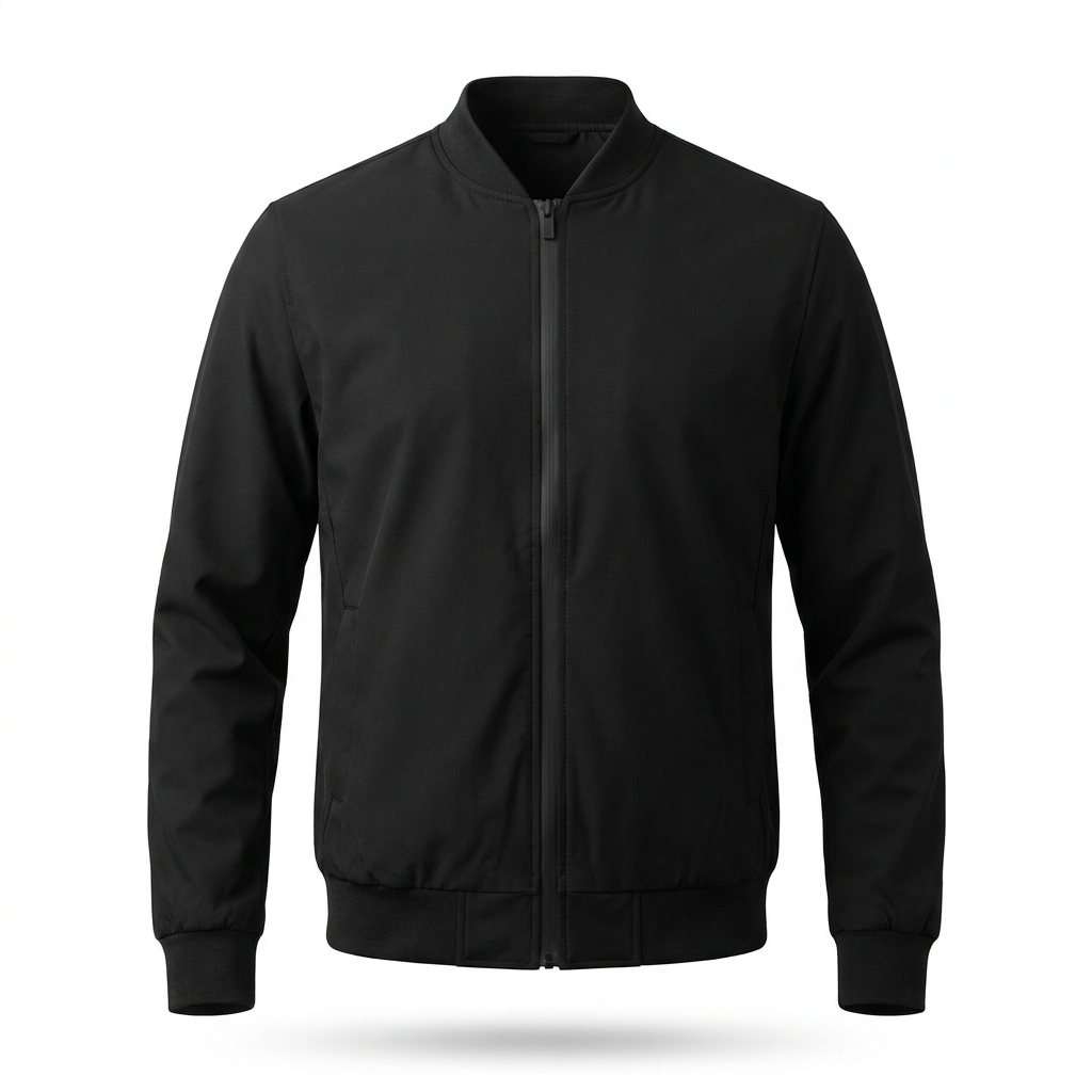 stki-jacket-black Cinder Zip Jacket - Image 1