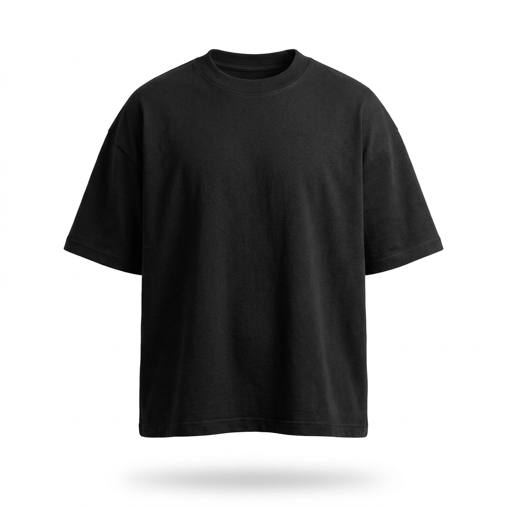 stki-oversize-black Vault Oversize Tee - Image 1