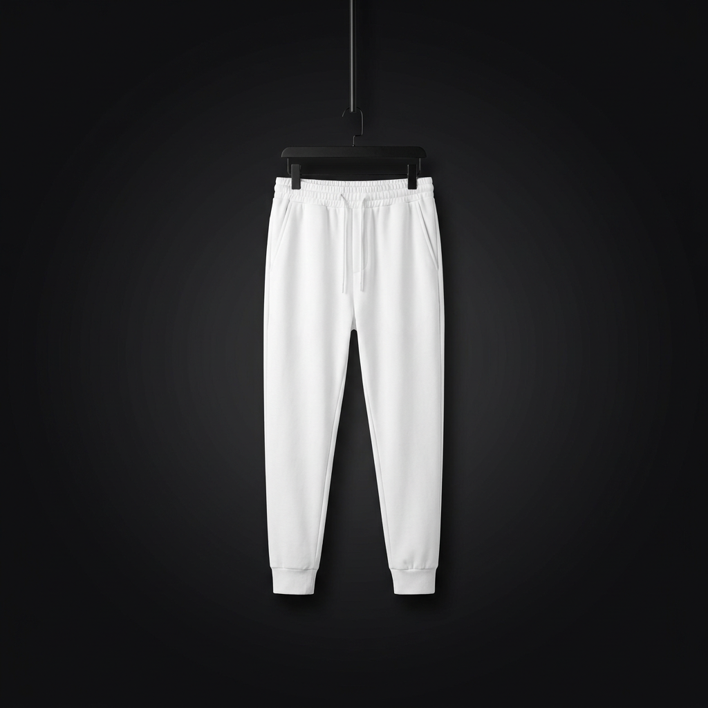 stki-track-white Pace Track Pants - Image 1